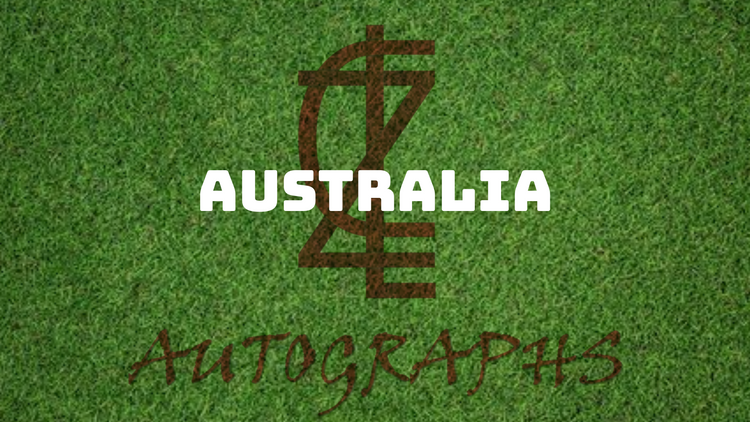 ZCL Autographs Football - Australia