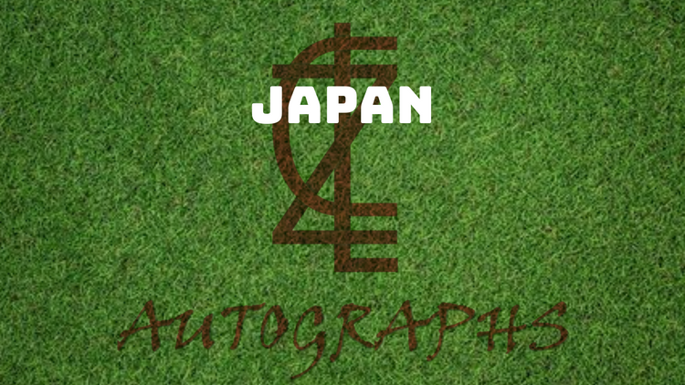 ZCL Autographs Football - Japan