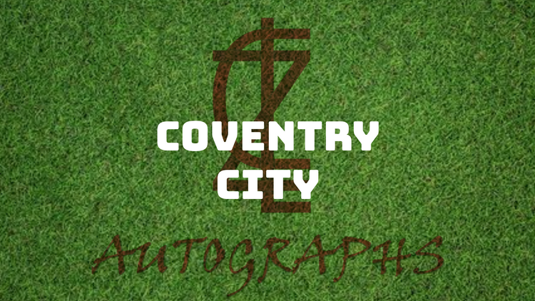 ZCL Autographs Football - Coventry City