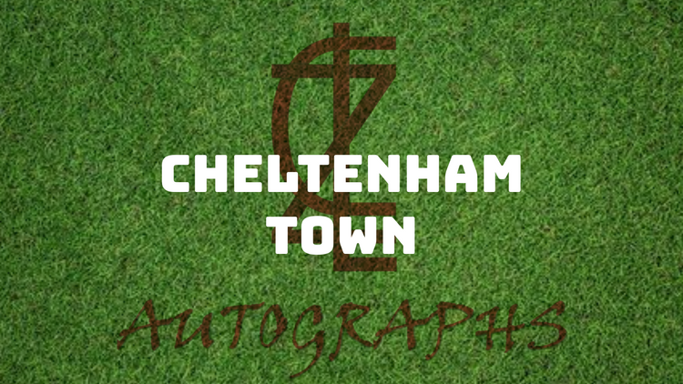 ZCL Autographs Football - Cheltenham Town