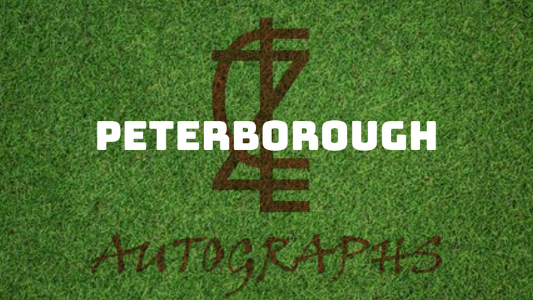 ZCL Autographs Football - Peterborough