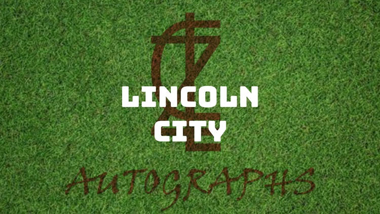 ZCL Autographs Football - Lincoln City