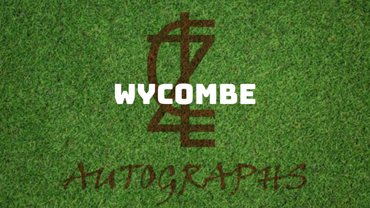 ZCL Autographs Football - Wycombe