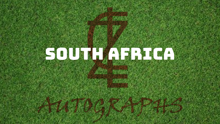 ZCL Autographs Rugby - South Africa