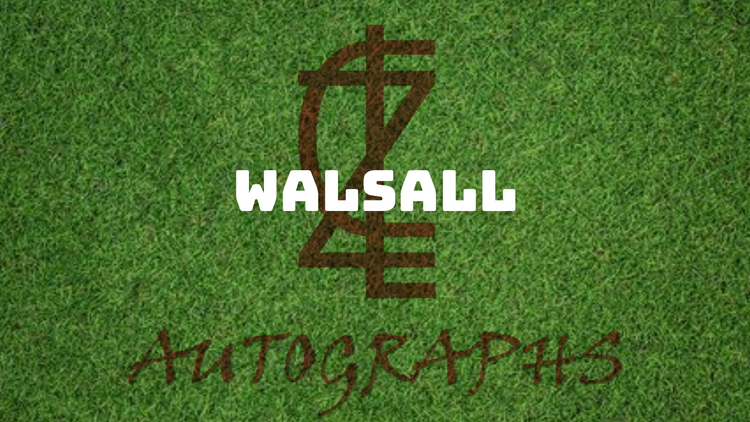 ZCL Autographs Football - Walsall