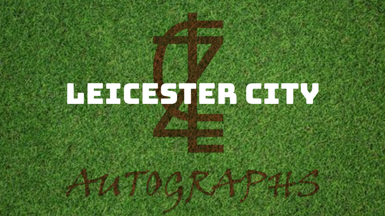 ZCL Autographs Football - Leicester City