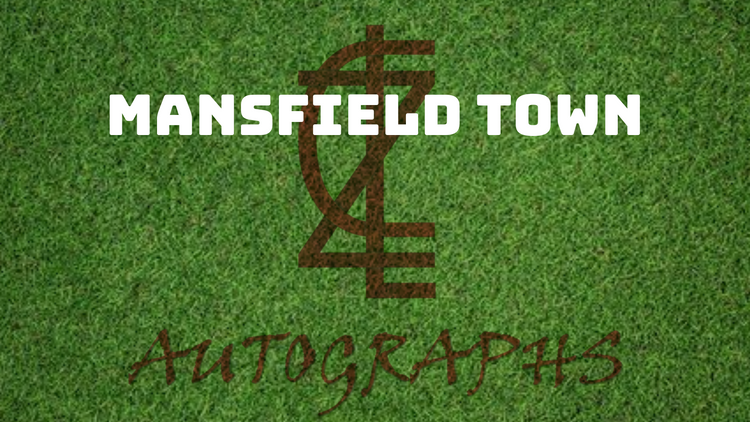 ZCL Autographs Football - Mansfield Town