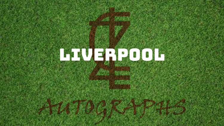 ZCL Autographs Football - Liverpool