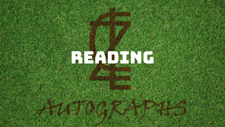 ZCL Autographs Football - Reading
