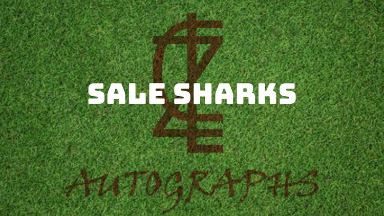 ZCL Autographs Rugby - Sale Sharks