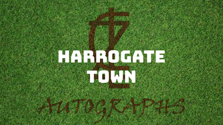 ZCL Autographs Football - Harrogate Town