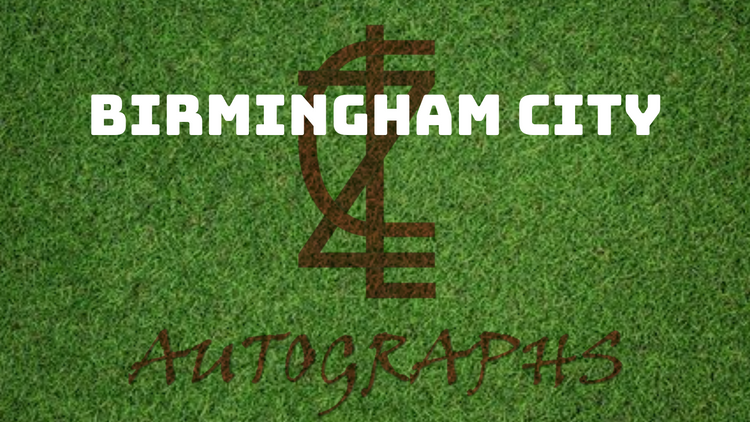 ZCL Autographs Football - Birmingham City-ZCL Autographs
