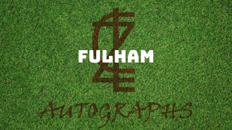 ZCL Autographs Football - Fulham-ZCL Autographs