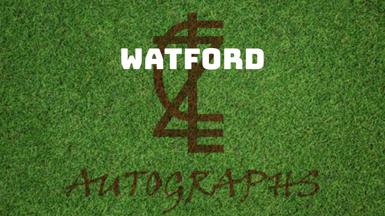 ZCL Autographs Football - Watford-ZCL Autographs
