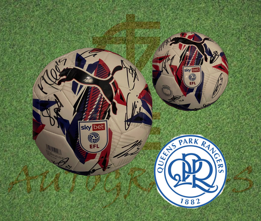 Queens Park Rangers Football Club Signed Replica EFL Football