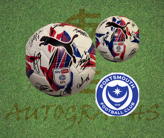 Portsmouth Football Club Signed Replica EFL Football