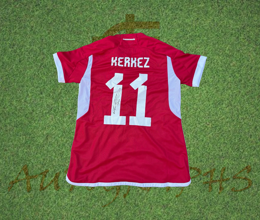 Milos Kerkez Signed Hungary 2022/23 Football Shirt