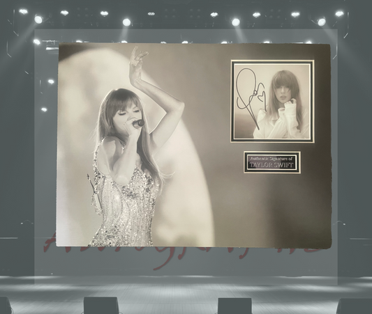 Taylor Swift Signed Mounted Display Presentation