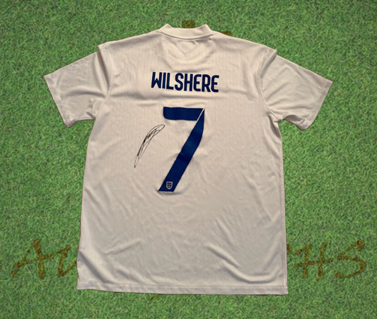 Jack Wilshere Signed England 2014 World Cup Home Shirt