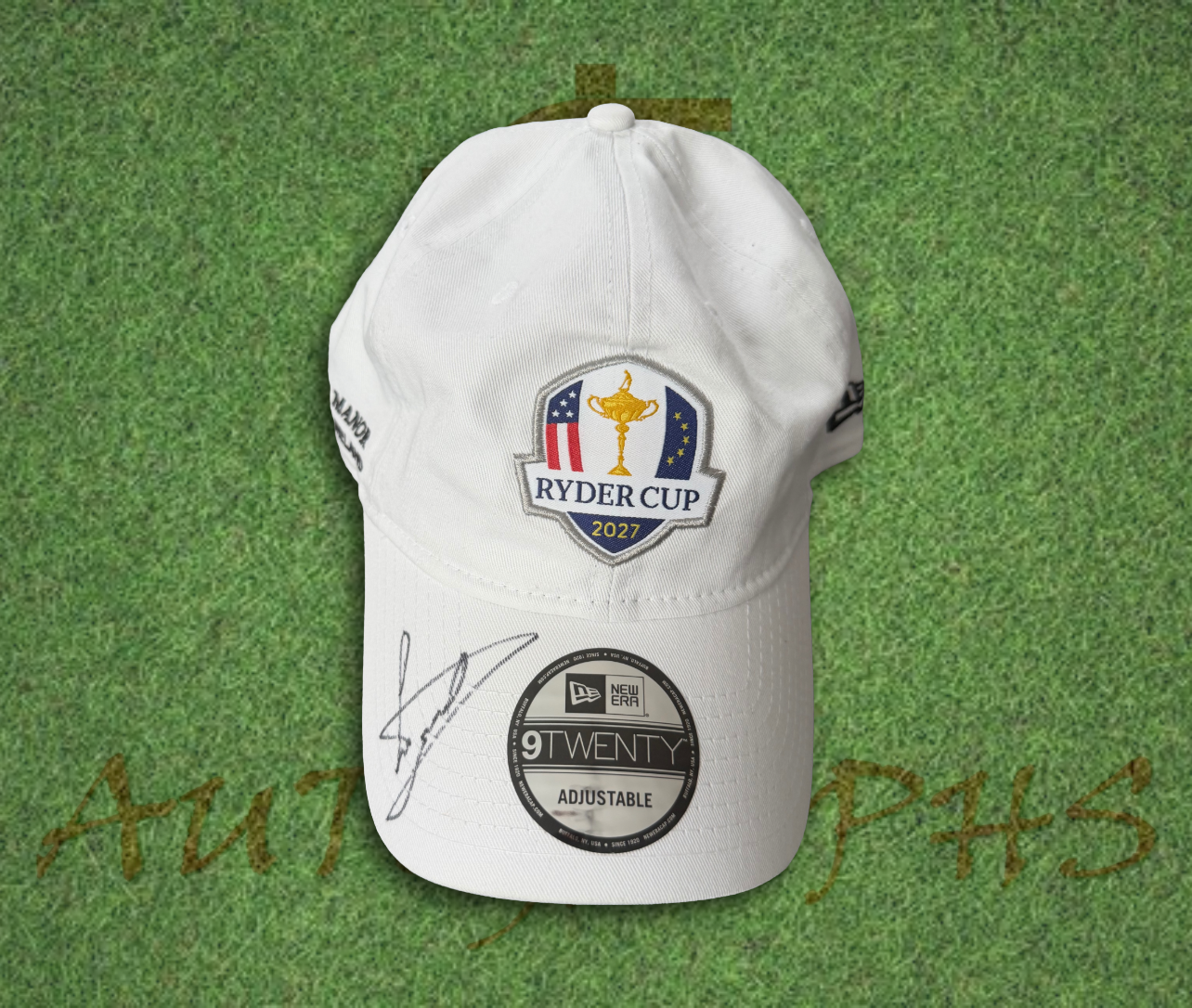 2027 Ryder Cup Cap Signed Luke Donald Team Europe Captain 1