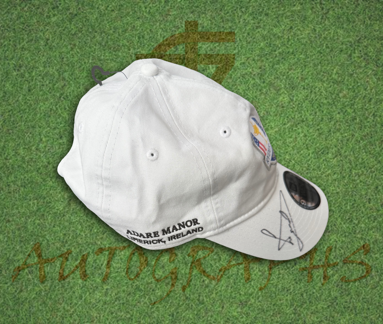2027 Ryder Cup Cap Signed Luke Donald Team Europe Captain 2