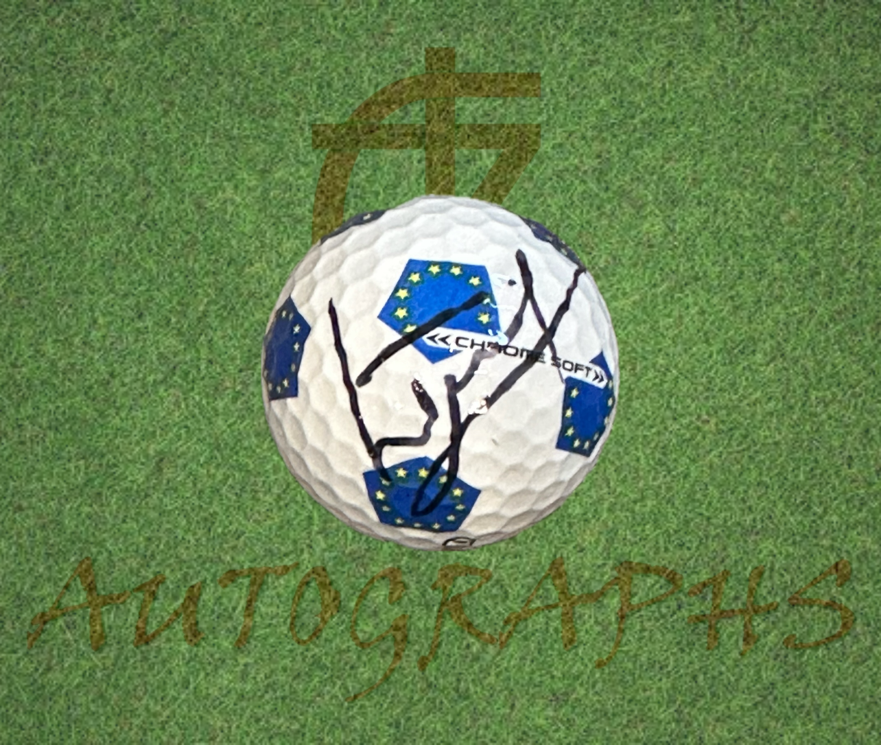 Luke Donald Signed Ryder Cup Golf Ball