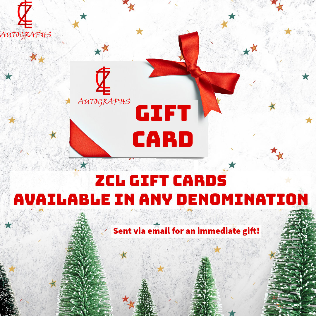 ZCL Autographs Gift Cards