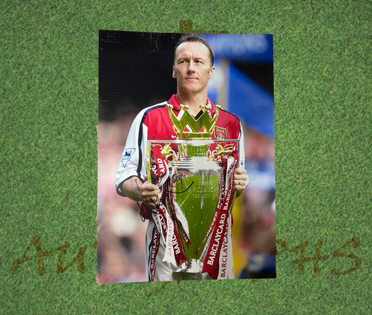 Lee Dixon Signed Arsenal Football Club Photo