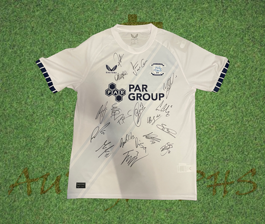 Preston North End Squad Signed 2024/25 Home Shirt