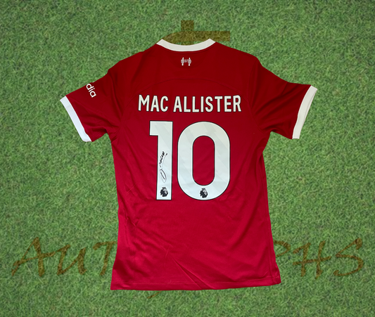 Alexis Macallister Signed Liverpool 2023/24 Shirt