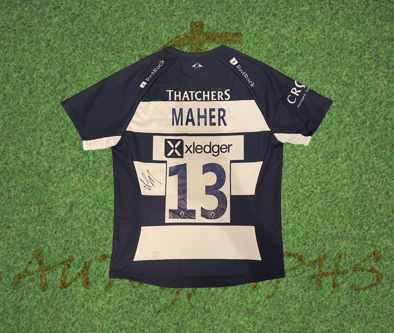 Ilona Maher Bristol Bears Back Signed 2024/25 Home Shirt