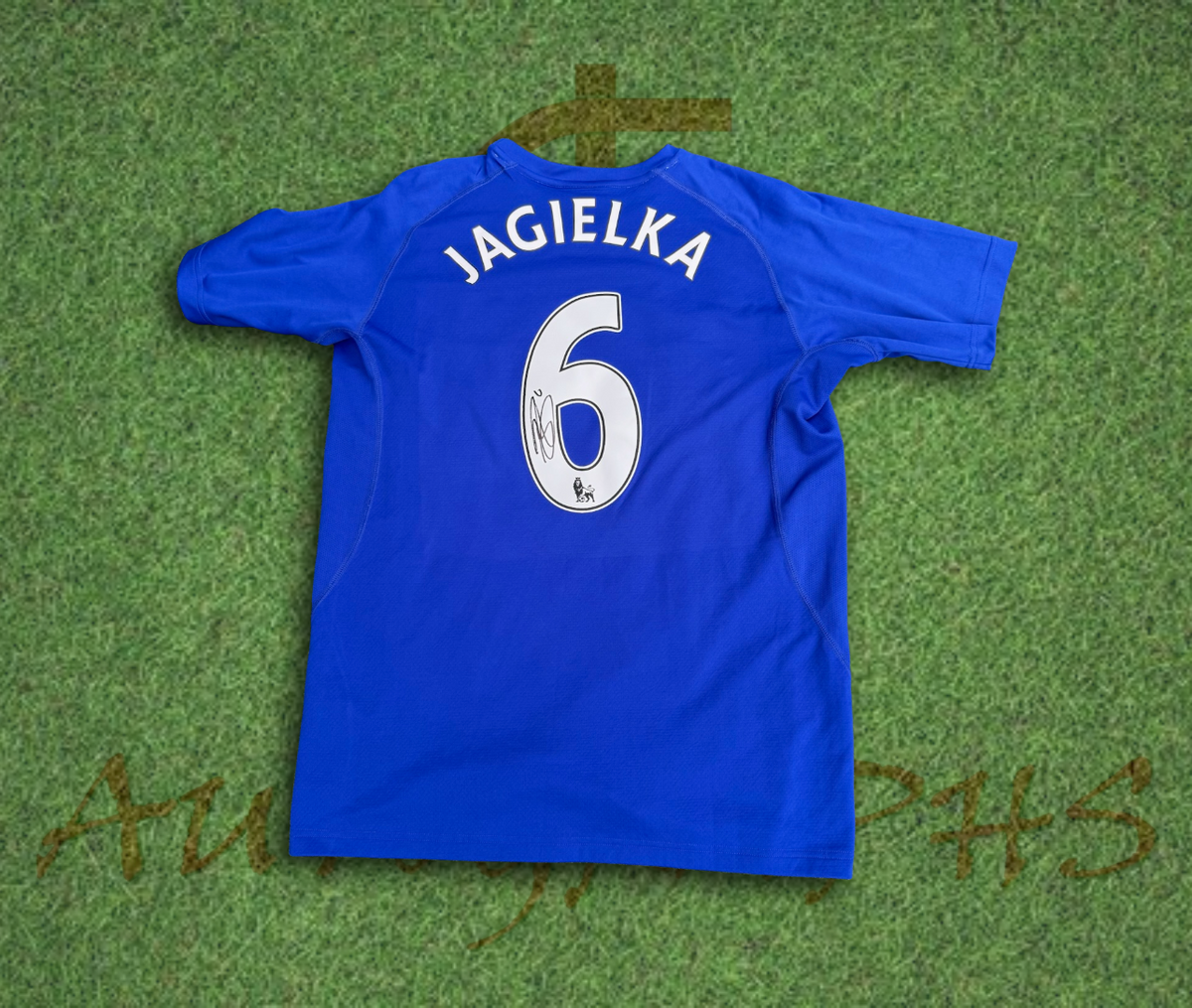 Phil Jagielka Everton Football Club 2010/11 Home Shirt