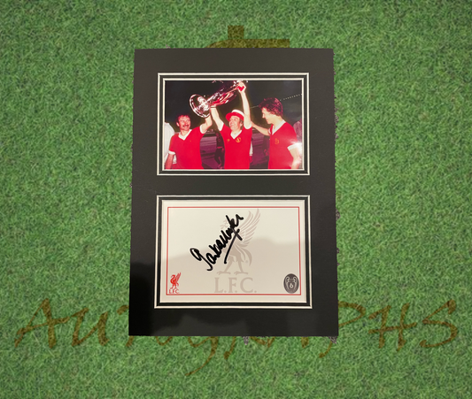 Ian Callaghan Signed Liverpool Football Club Presentation Mount Display