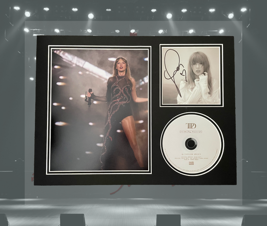 Taylor Swift Signed Mounted Display Presentation