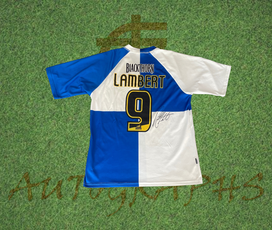 Rickie Lambert Signed Bristol Rovers 2007/08 Home Shirt