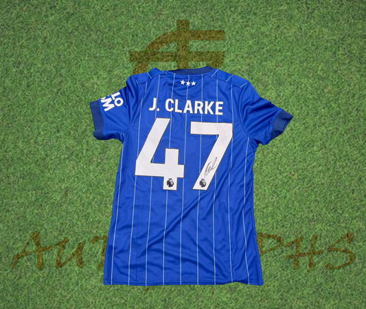 Jack Clarke Signed Ipswich Town F.C 2024/25 Home Shirt