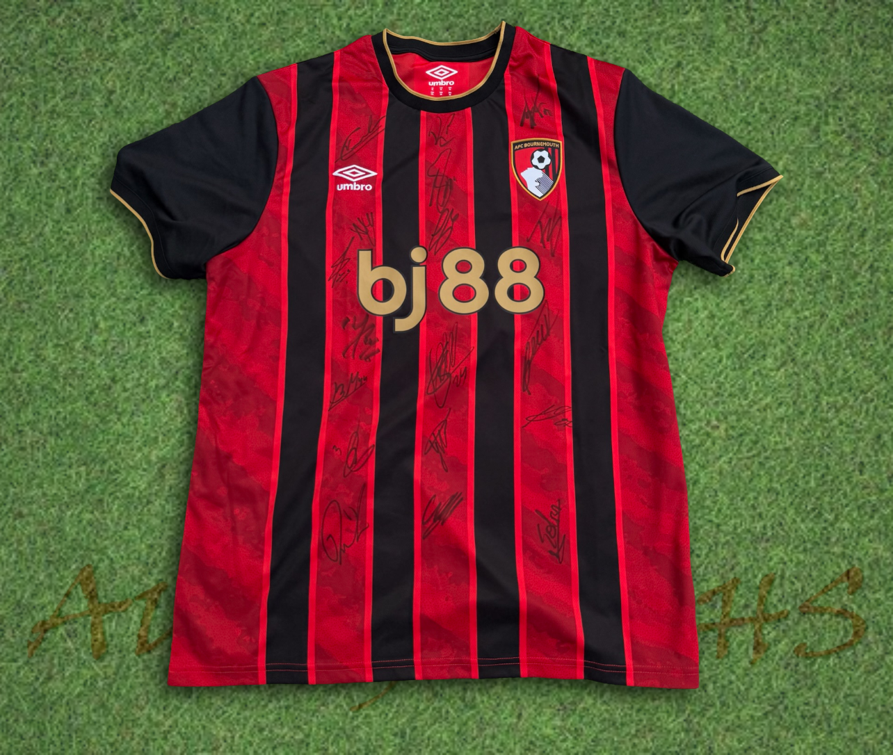 AFC Bournemouth Football Signed 2025/26 Home Shirt 2