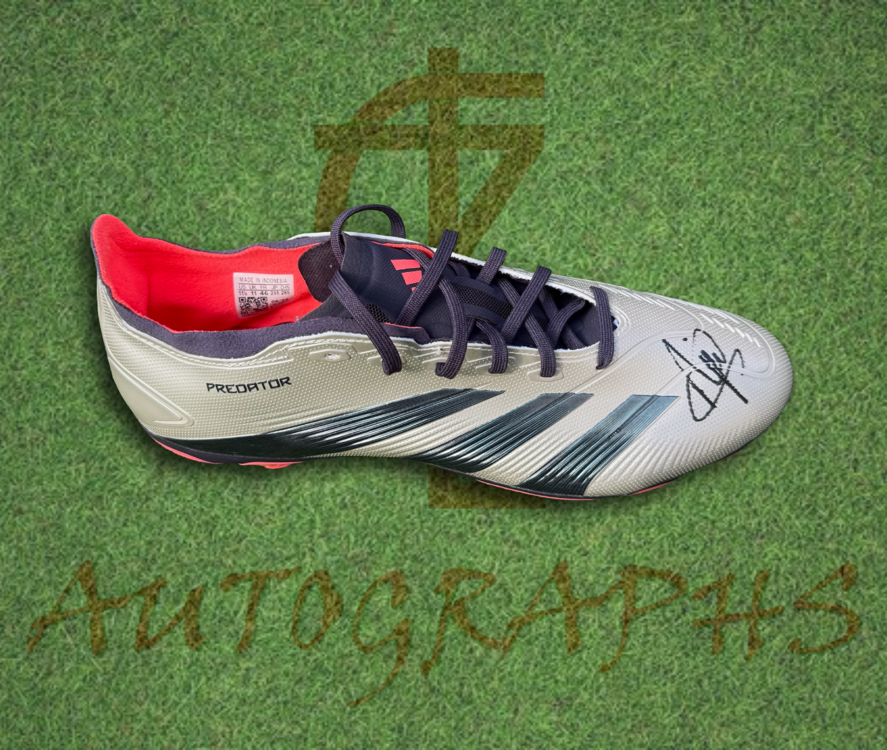 Adam Wharton Signed Adidas Boot 