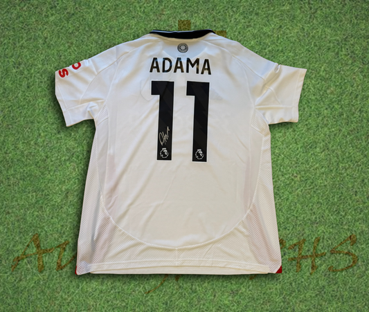 Adama Traore Signed Fulham Football Club 2024/25 Home Shirt