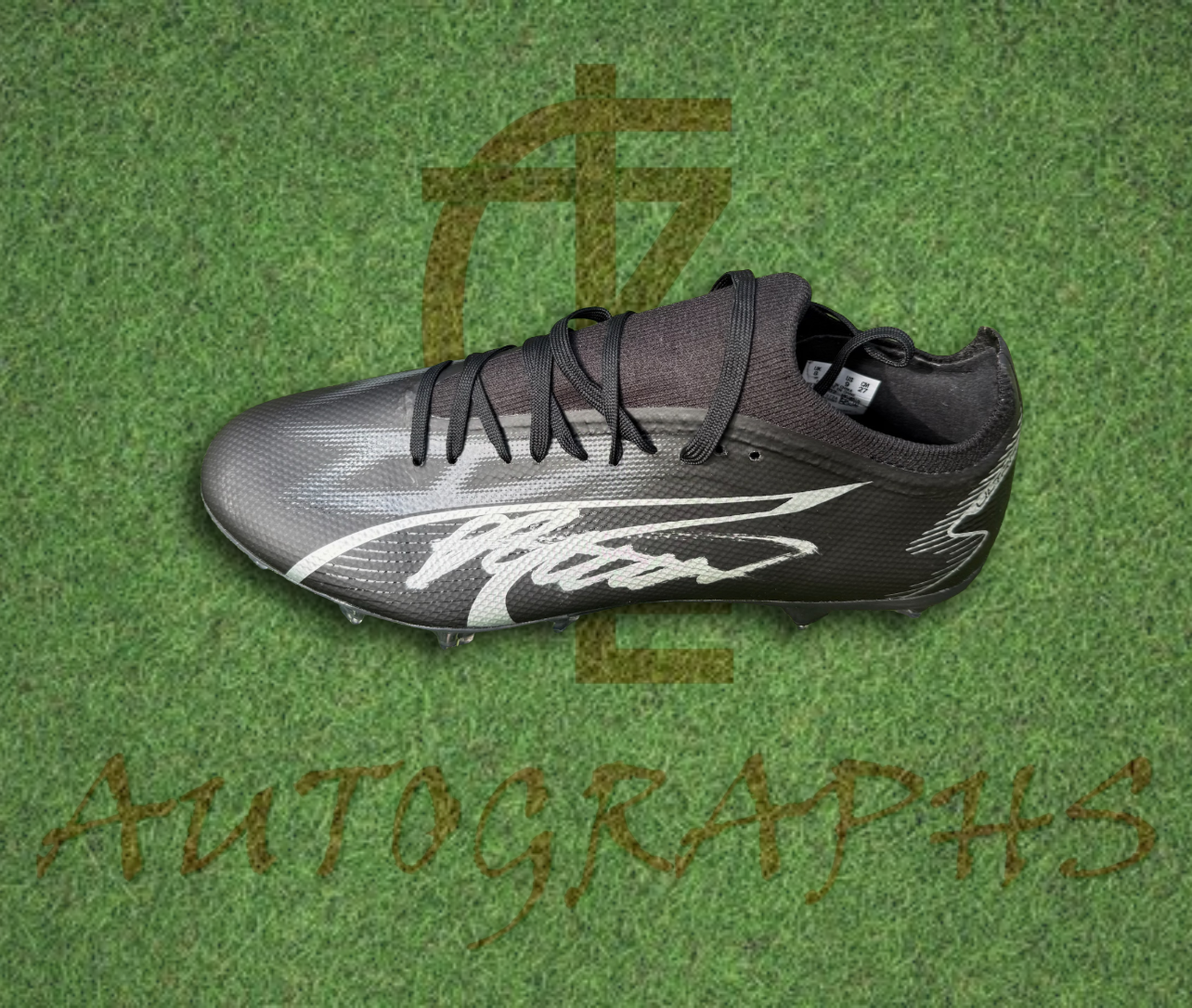 Alex Scott Signed Puma Boot left 8