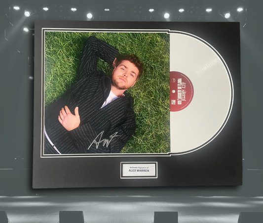 Alex Warren Signed You’ll be alright kid Vinyl Display-Signed Music Display-ZCL Autographs