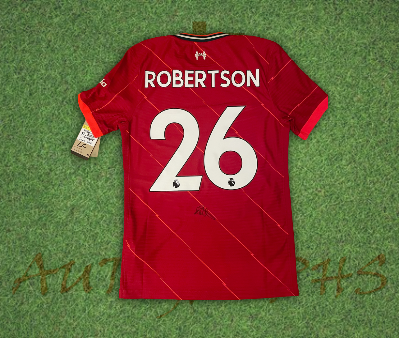 Andy Robertson Signed Liverpool 2021/22 Shirt-Signed Shirt-ZCL Autographs-Small-ZCL Autographs