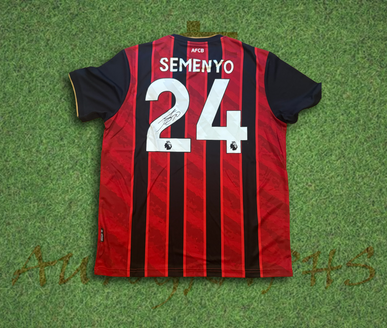 Antoine Semenyo AFC Bournemouth Football Club Signed 2025/26 Shirt 2