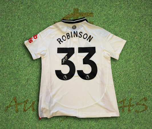 Antonee Robinson Signed Fulham Football Club 2024/25 Home Shirt