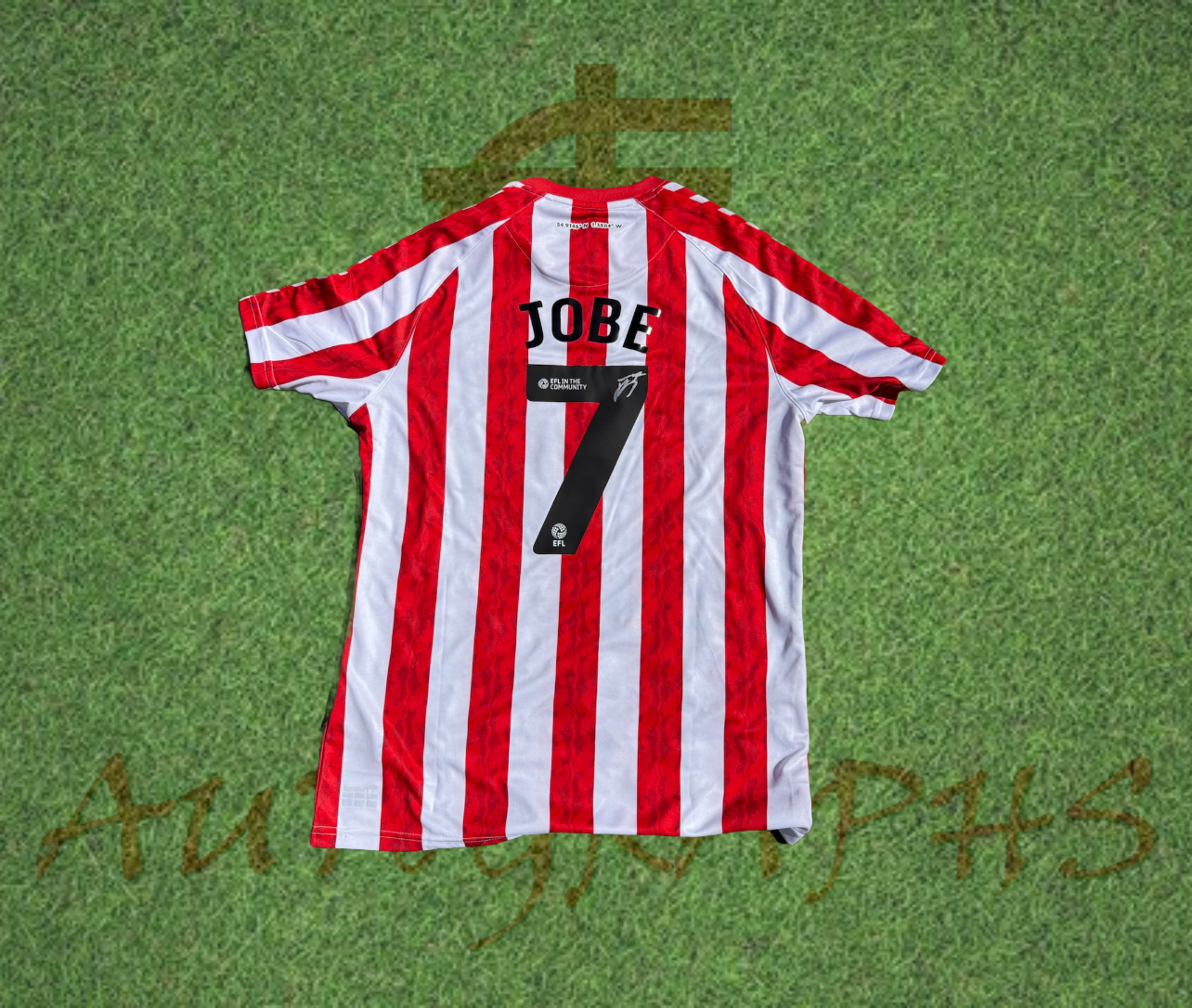 Jobe Bellingham Sunderland AFC 2024/25 Signed Home Shirt