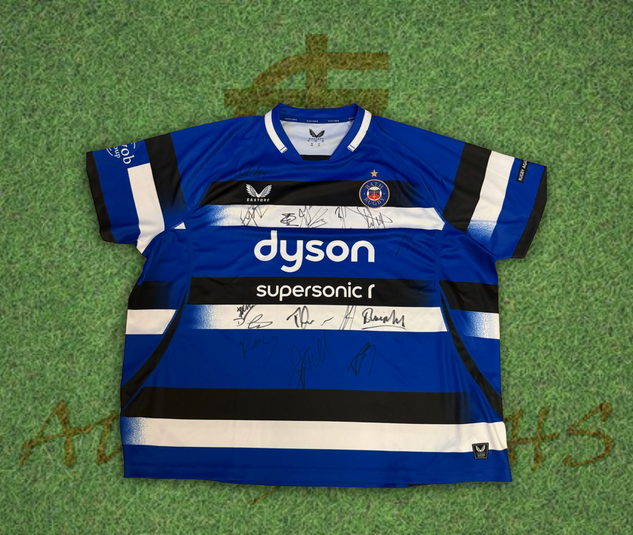 Bath Rugby Squad Signed 2025/26 Home Shirt 2