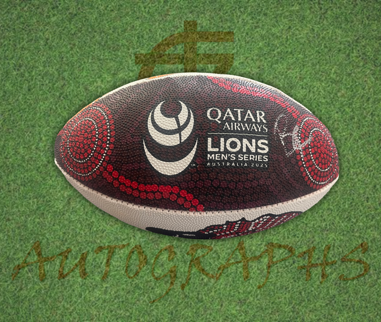 Ben Earl Signed British and Irish Lions Rugby 2025 Mini Ball-Signed Ball-ZCL Autographs-ZCL Autographs