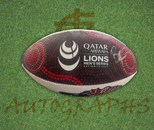 Ben Earl Signed British and Irish Lions Rugby 2025 Mini Ball-Signed Ball-ZCL Autographs-ZCL Autographs