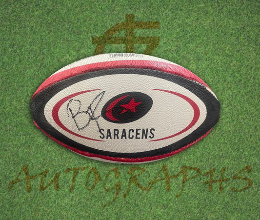 Ben Earl Signed Saracens Rugby Mini Ball-Signed Ball-ZCL Autographs-ZCL Autographs