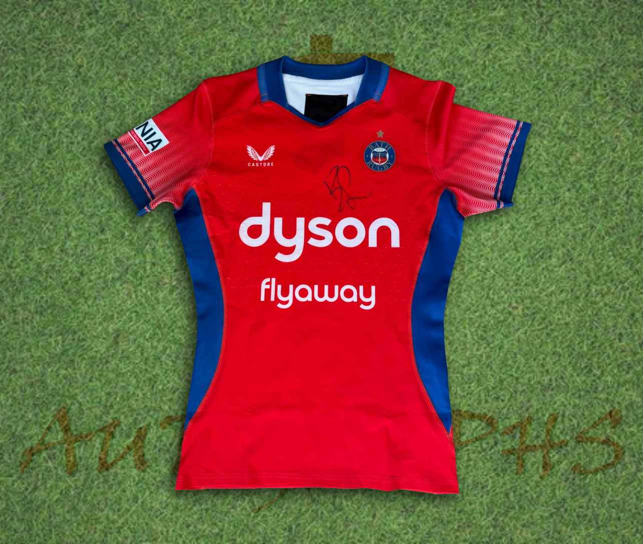 Ben Spencer Bath Rugby Signed 2023/24 Euro Shirt 2